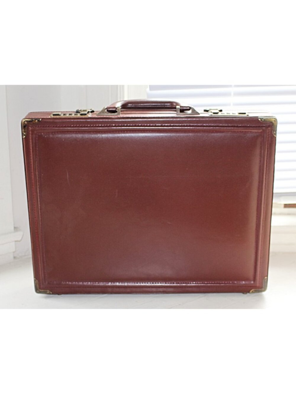 Vintage 1980s Amiet Combination Lock Briefcase in Unused Condition!